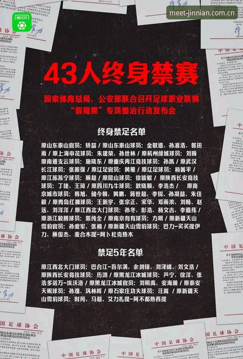 足协禁足名单第三批深度评测：17人终身出局背后的联赛整肃信号